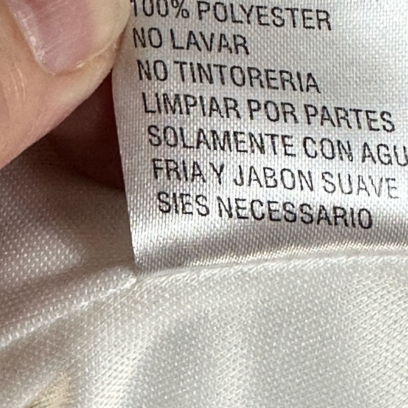 IEENA for Mac Duggal Sleeveless V Neck Spaghetti Strap Maxi Dress - White - 6 - Picture 7 of 11